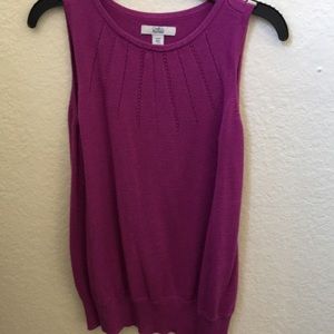 Purple woman’s blouse